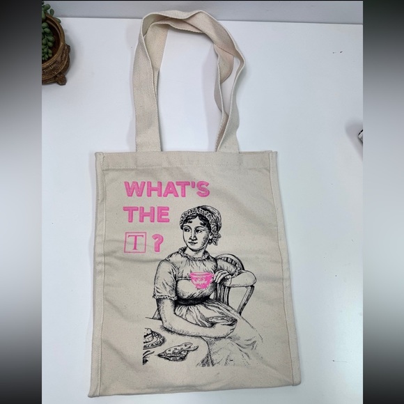 What’s The T Turner Publishing Jane Austen, Brontë, Victorian Tote - Picture 2 of 5